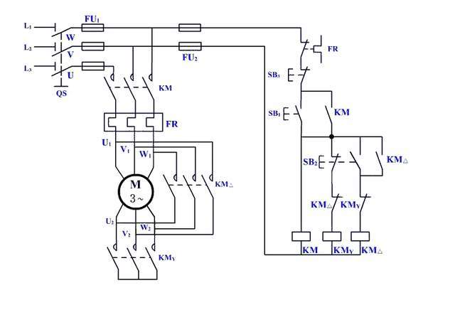 一,基础电路,包含:点动控制,自锁控制,互锁控制,顺序启动,手动星三角