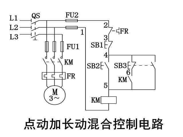 一,基础电路,包含:点动控制,自锁控制,互锁控制,顺序启动,手动星三角