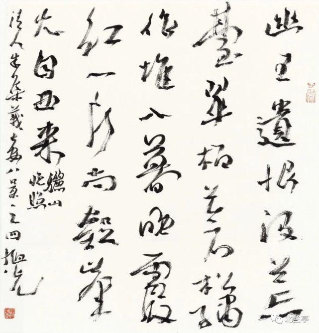 张旭光行书艺术特征简析