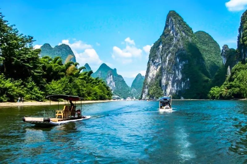 桂林山水甲天下从书里走出来的山水秘境秋日一半人间一半仙