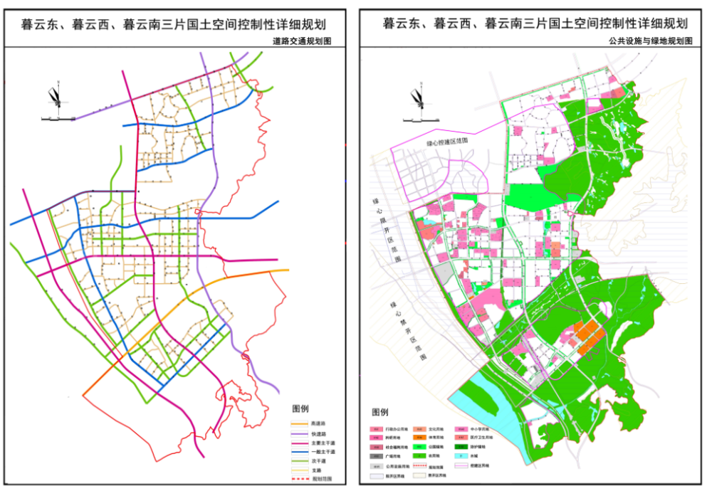 南路,中意路,湘江大道;六横分别为,万家丽路,高云路,黎塘路与西湖路