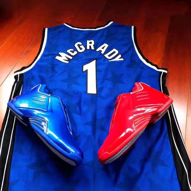 布拉德利|白蓝|篮球鞋|麦迪|adidas|t-mac|鸳鸯