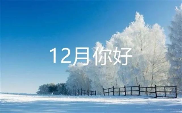 12月发朋友圈的唯美说说,再见11月你好12月简短文案精选