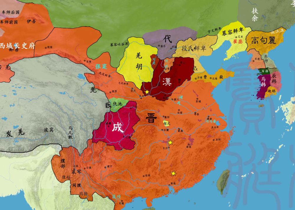 从地图来看十六国的变化:在中国最混乱时代,是怎样走向统一的?