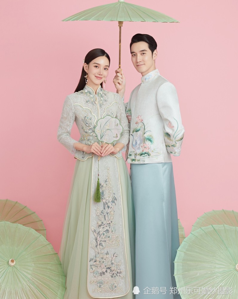满族婚纱_满族婚纱照