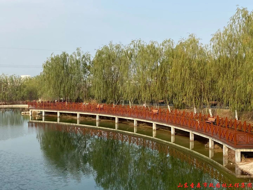花山公园的冬天,粉妆玉砌,这里是淄博市的后花园