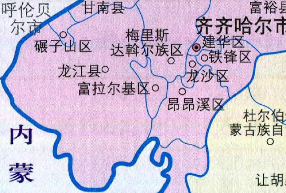 齐齐哈尔16区县人口一览:讷河市67万,铁锋区26万