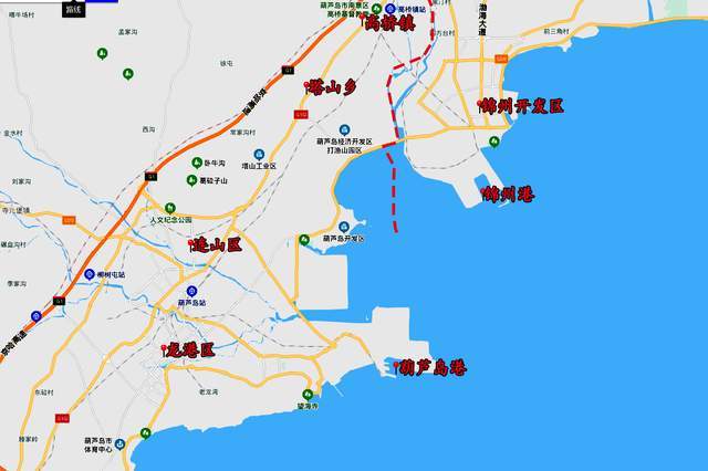 锦州和葫芦岛gdp_葫芦岛地图(2)
