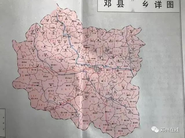 民国内乡县共济镇(手绘不标准)