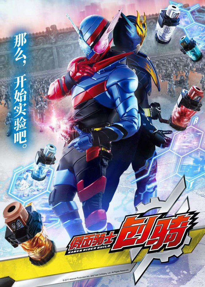 假面骑士build 以上就是我介绍的平成年代的假面骑士 接下来令和时代