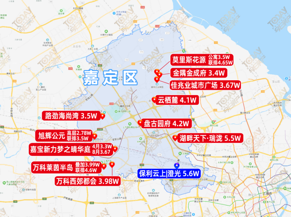 上海11月共发放12张预售许可证 分布在7区 黄浦,闵行,青浦,嘉定 宝山