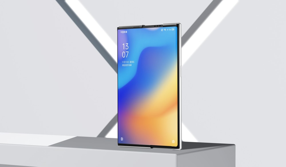 oppo x2021概念屏手机未来手机新形态!