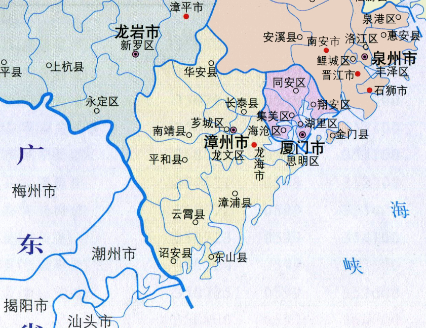 漳州11区县人口一览:龙海市95万,龙文区19万