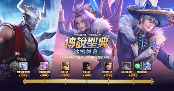 传说对决传说圣典冰雪舞会篇奖励大公开