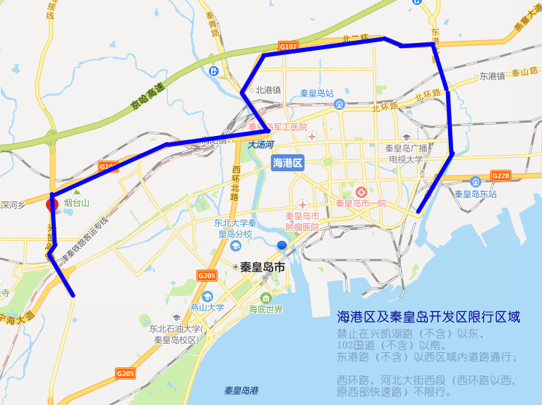 不含)以南,关城东路(不含)与上海道(不含)以西,228国道(不含)以北区域