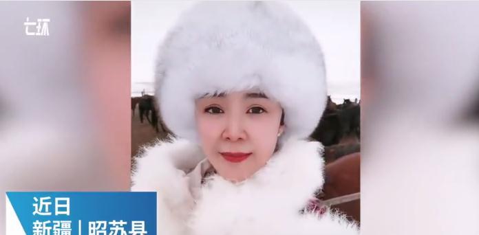 新疆昭苏美女副县长一袭红袍雪原策马为旅游代言,火爆