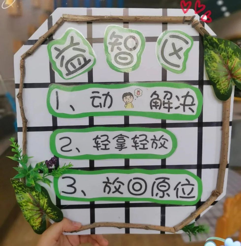 幼儿园进区卡,区角牌设计