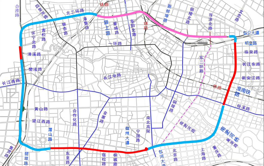 合肥畅通二环西南环即将开工包河这些区域长期封闭