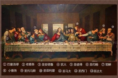 《最后的晚餐》为何能成世界名画?放大20倍,多出的手