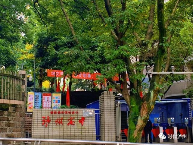 泸州高中是泸州有名的老牌学校 泸州高中忠山校区创建于1954年 至今