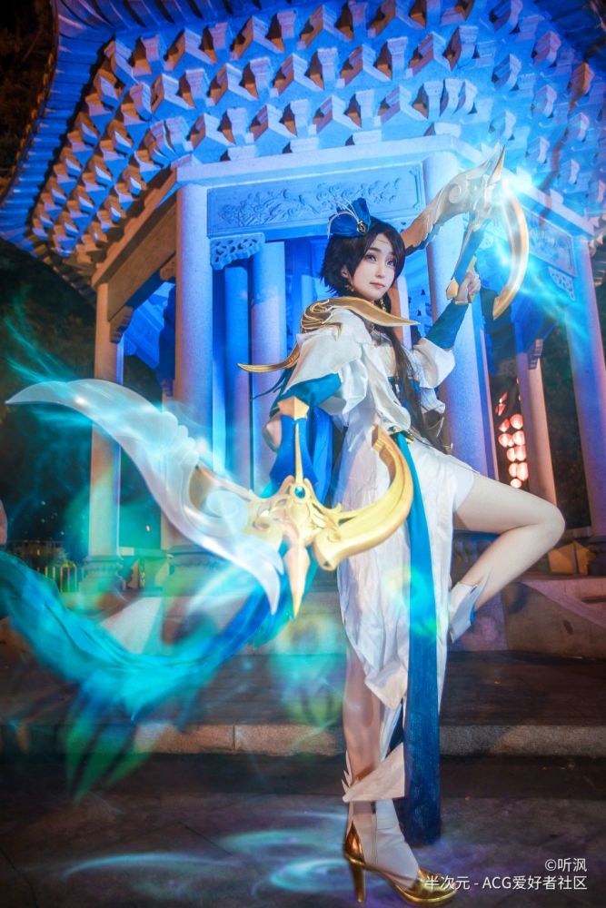 虞姬 云霓雀翎 cos 正片