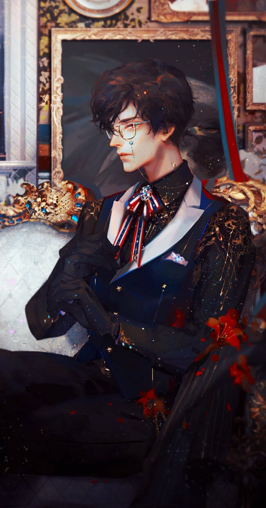 头像|高清原创手绘头像 画师:不名岛 画师:dq花青