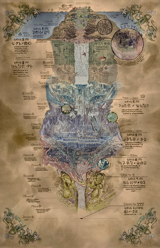 来自深渊高清地图,来自深渊地图高清 - 伤感说说吧