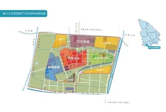 宝山区政府对上海大学(宝山校区) 以南区域进行了新规划 在这近6.
