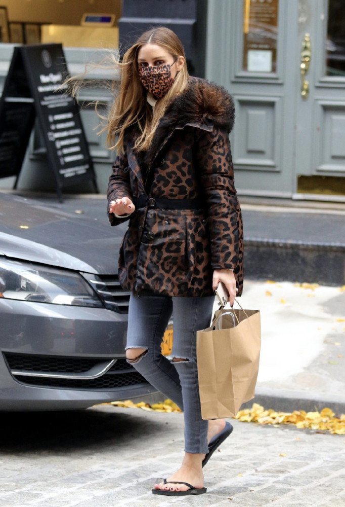 身材超美超模奥利维亚巴勒莫oliviapalermo纽约新街拍