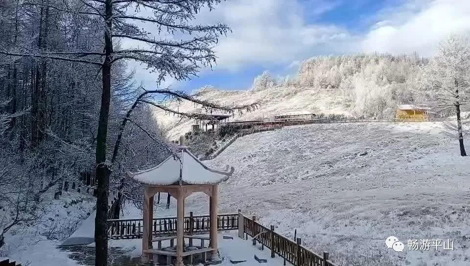 雪景,云海,驼梁的冬天张张都是大片!