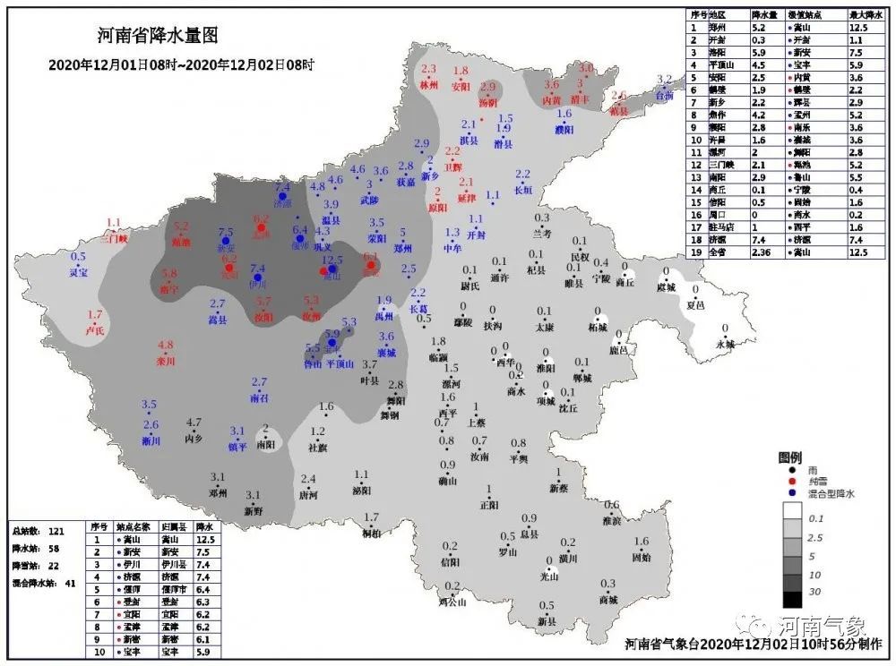 24小时降水量图