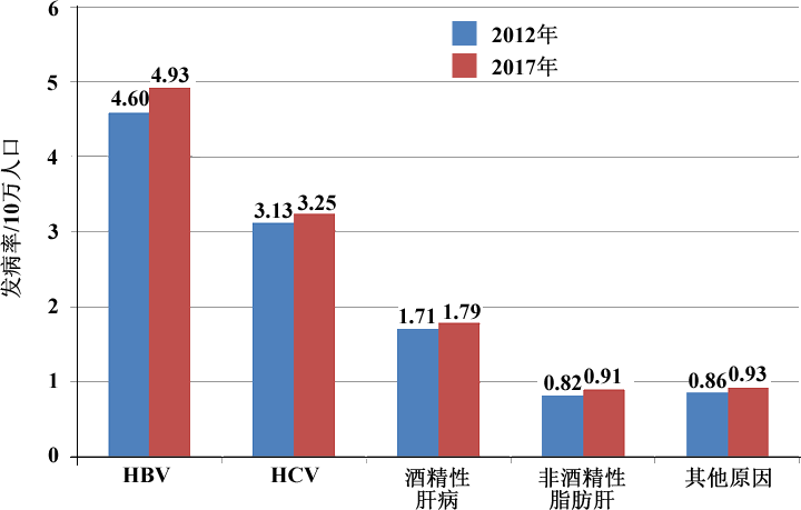 你知道全球慢性肝病相关肝硬化和肝癌发病率和病死率的变化吗