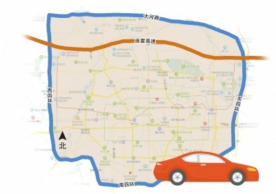 明天起到本月底,郑州每天7时至21时将实行机动车单双号限行
