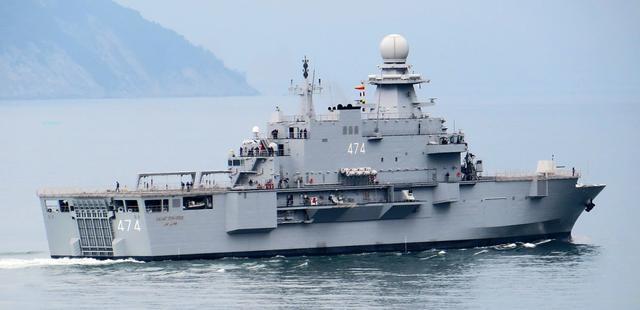 阿尔及利亚海军小而强,中国护卫舰买不少,两栖舰竟然