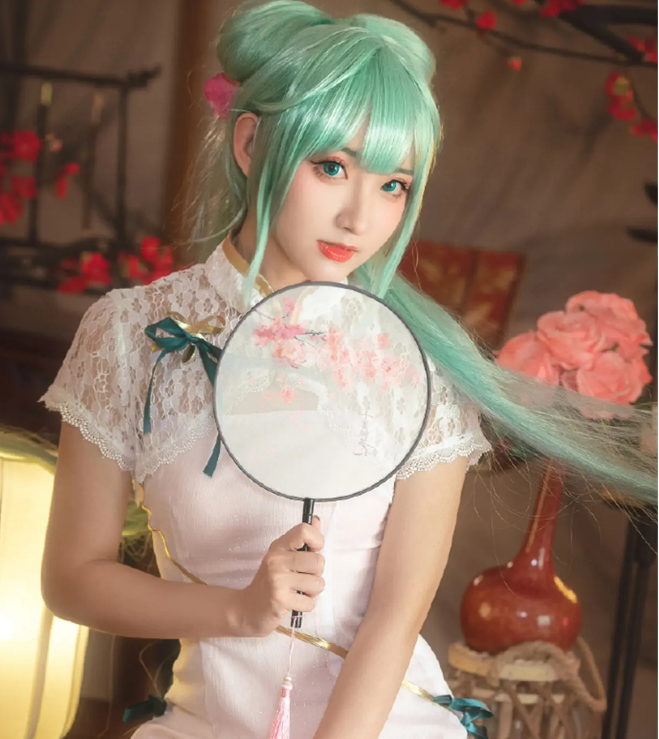 初音未来cos史上最敷衍和最精致cos粉丝可以全都要吗