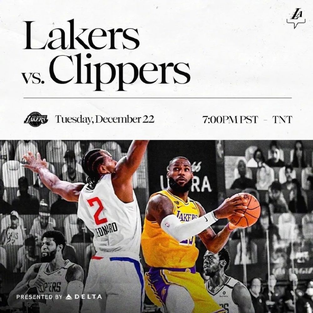 NBA快讯丨季前赛及圣诞大战赛程公布 12月12日开打,快船VS湖人