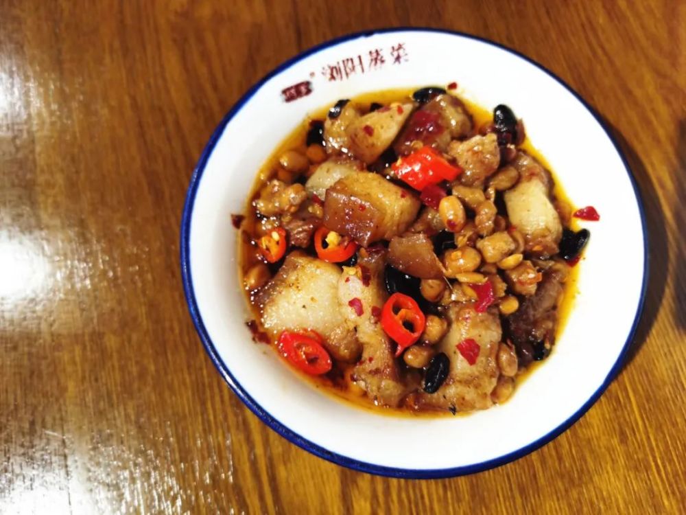 浏阳蒸菜:大围山腊八豆蒸豆瓣肉,美味营养好吃不腻!_腾讯新闻