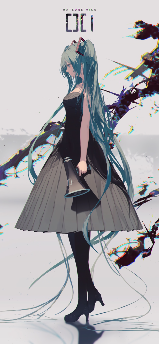 初音未来全面屏壁纸分享