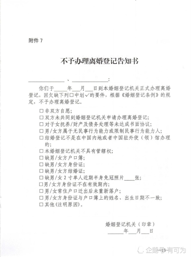 离婚冷静期的到来,这些模板你得好好收藏!