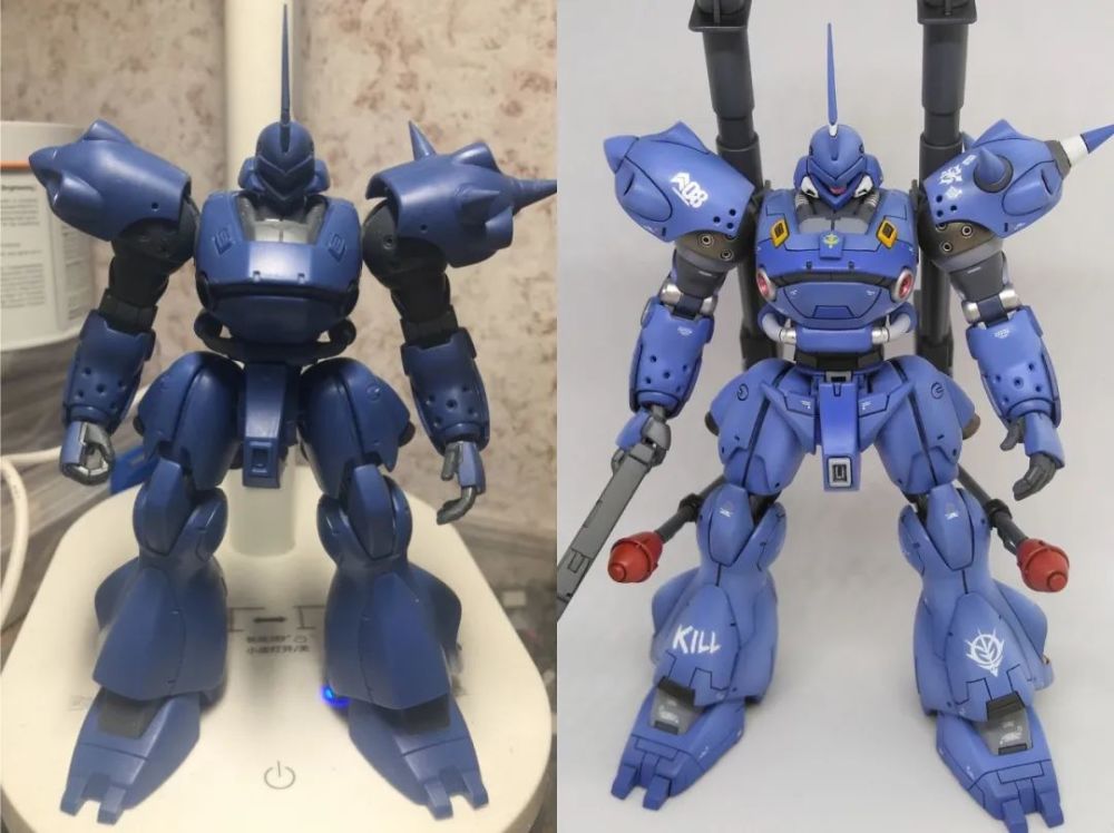 老胶hg京宝梵,小改涂装制作