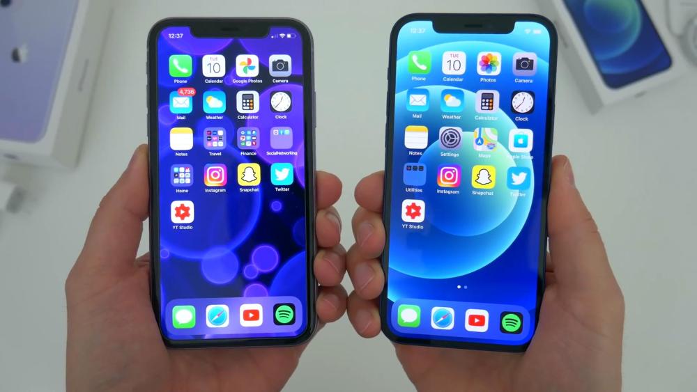 从配置上来看属于中端配置机型,而iphone11则是苹果上一代旗舰手机的