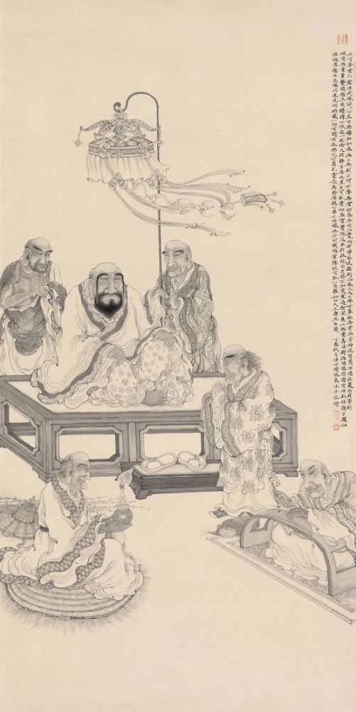 【艺展中国】林东和他的白描工笔画_腾讯新闻