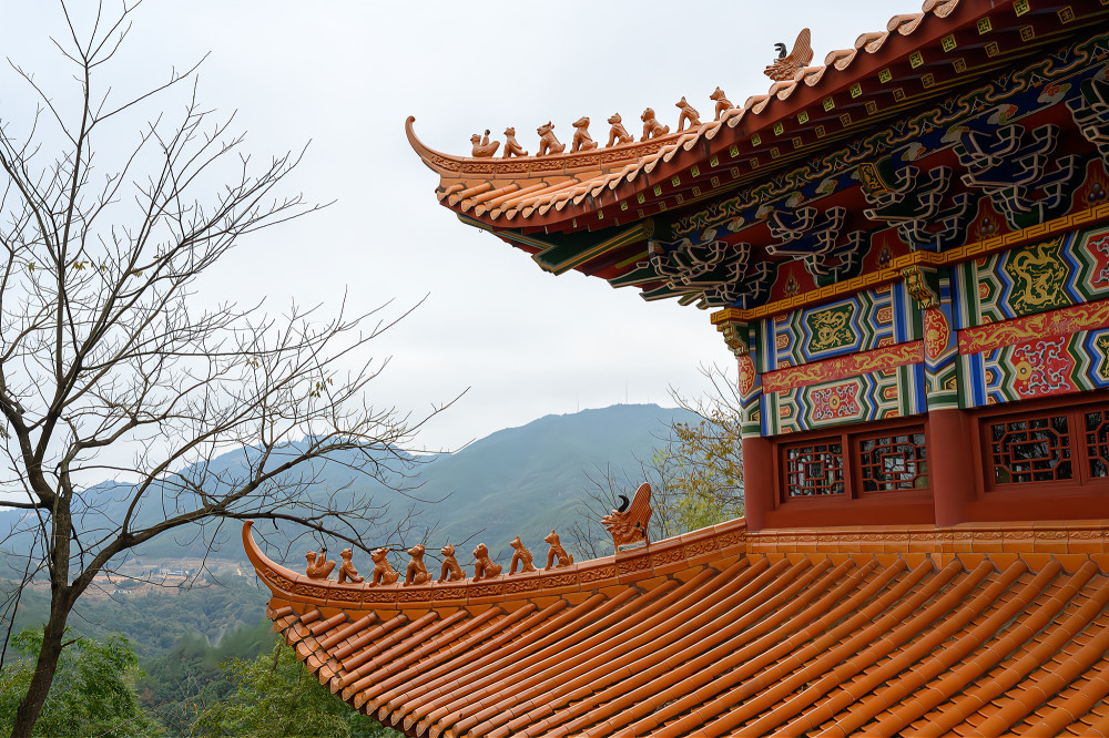 藏在全南高山之巅的天龙山寺至今400多年历史常年香火旺盛