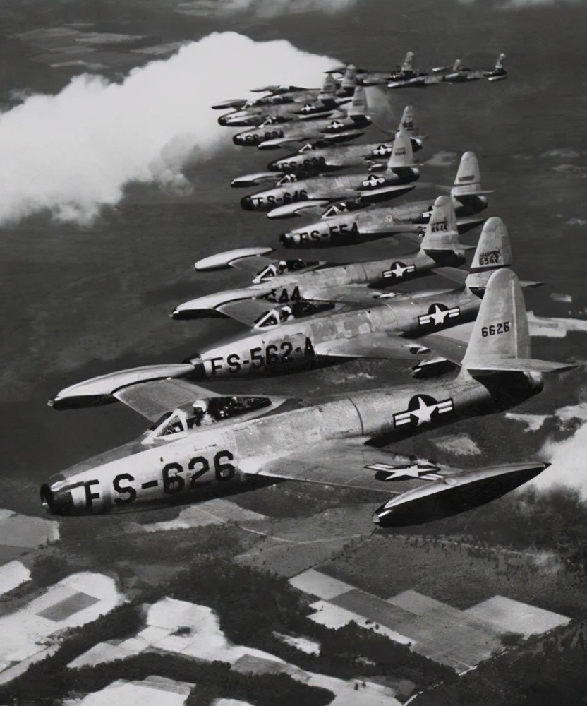 朝鲜战争时的美军飞机