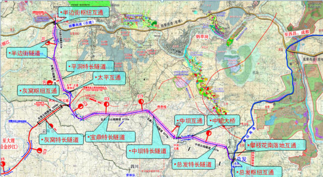 攀大高速四川段将于12月6日开通 提前试跑探路来了!
