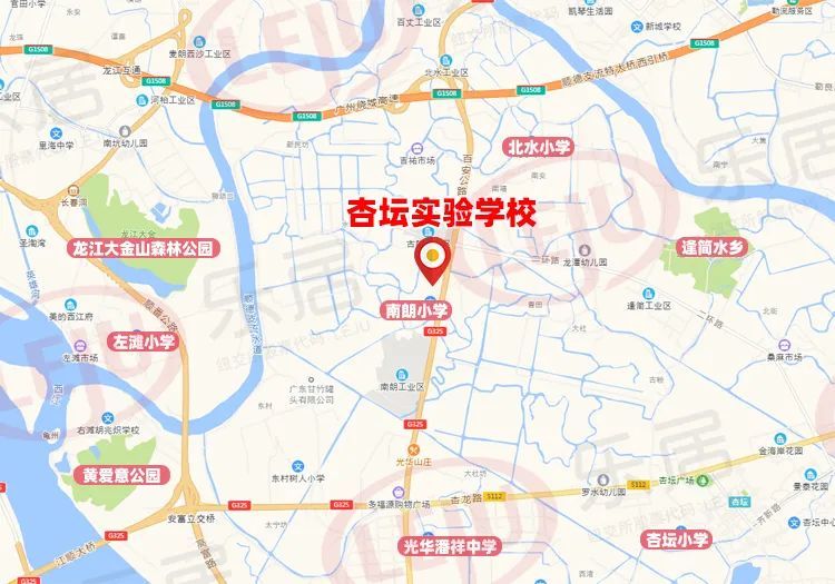 杏坛实验学校效果图三水,高明区三水,高明目前各有一所在建九年一贯制