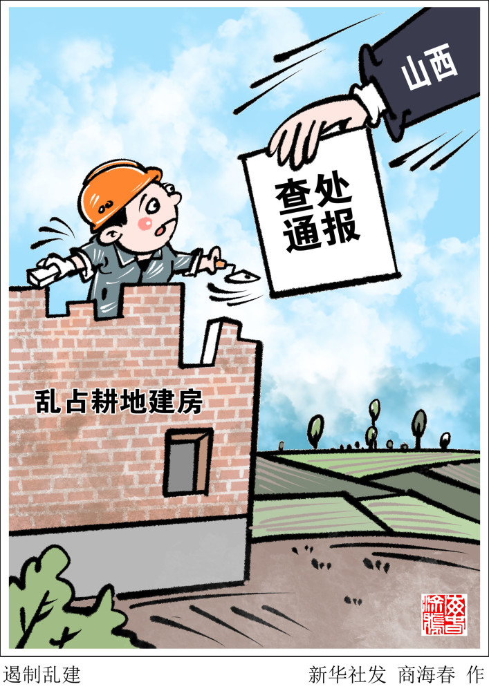 图表漫画经济遏制乱建