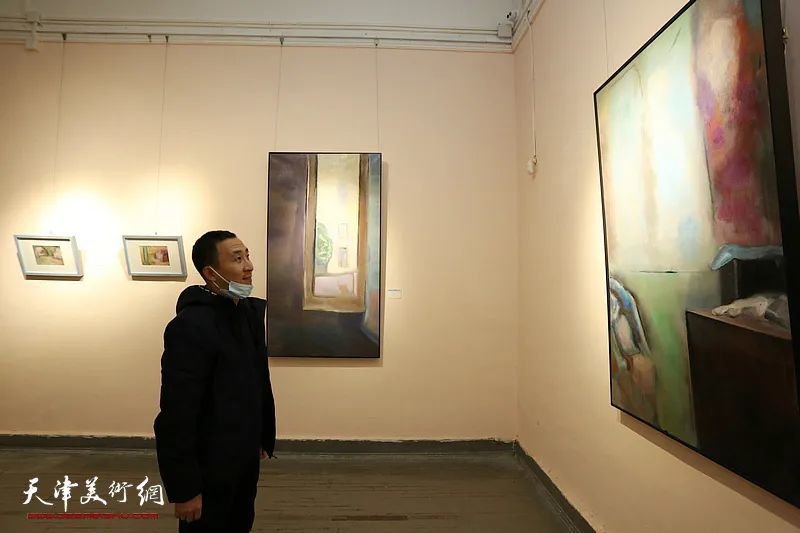 "他有平安如江河——蒋长虹油画展"在天津西洋美术馆开幕