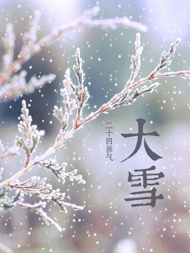 大雪节气祝福语精选大雪节气快乐问候语