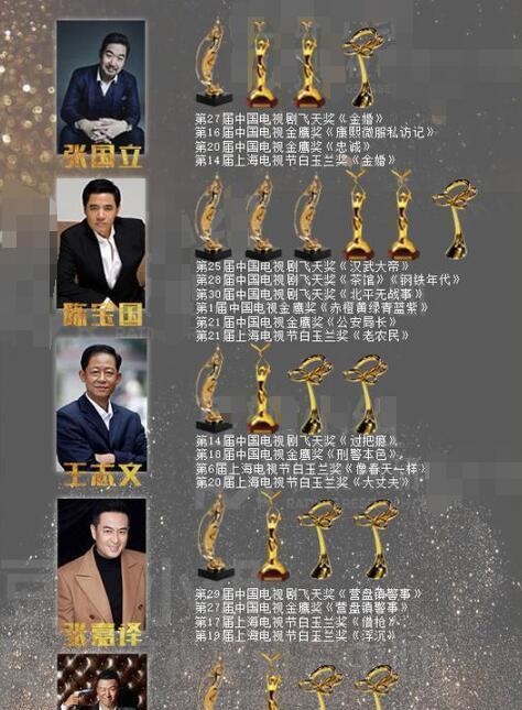 流量明星真的不行,九大电视剧奖项大满贯获得者,无一人靠名气!